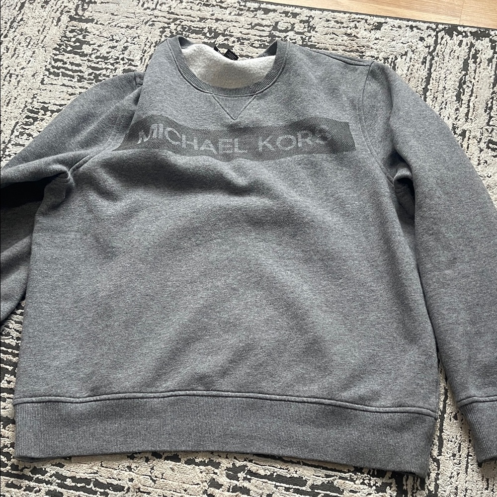 Michael Kors Charcoal Crewneck Sweater